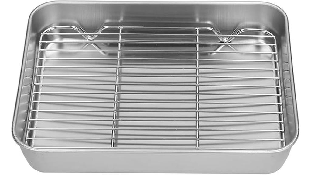 stainless steel roasting set