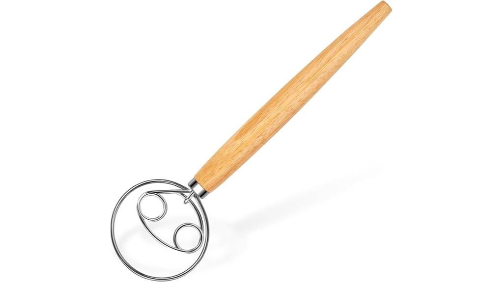stainless steel wooden handle