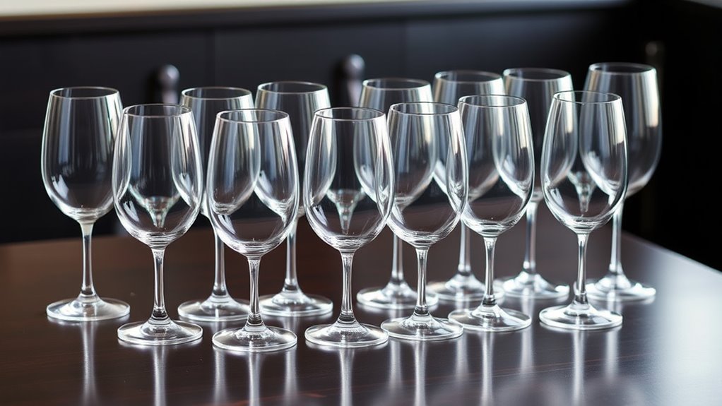 stylish durable wine glasses