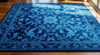 top blue silk rug picks