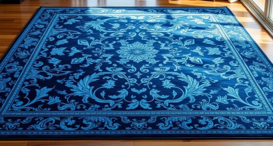 top blue silk rug picks