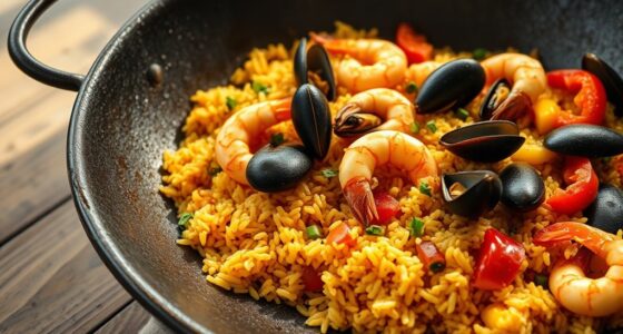top carbon steel paella pans