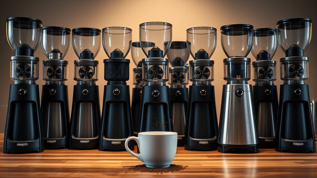 top electric burr coffee grinders