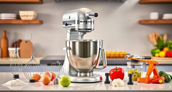 top mixer attachments guide