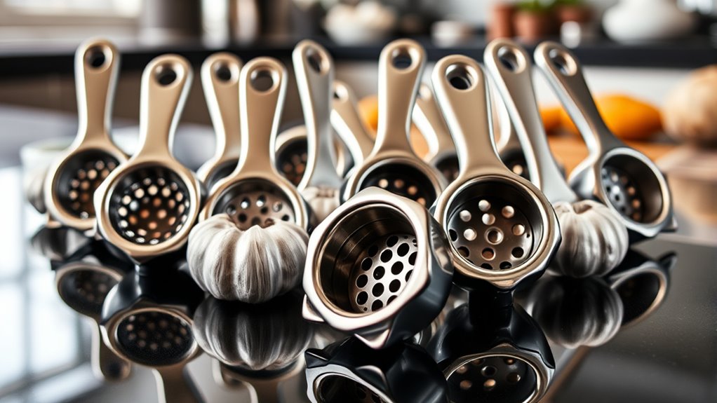 top stainless garlic presses