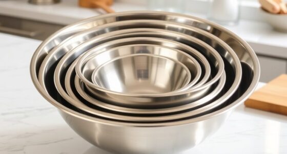 top stainless mixing bowls