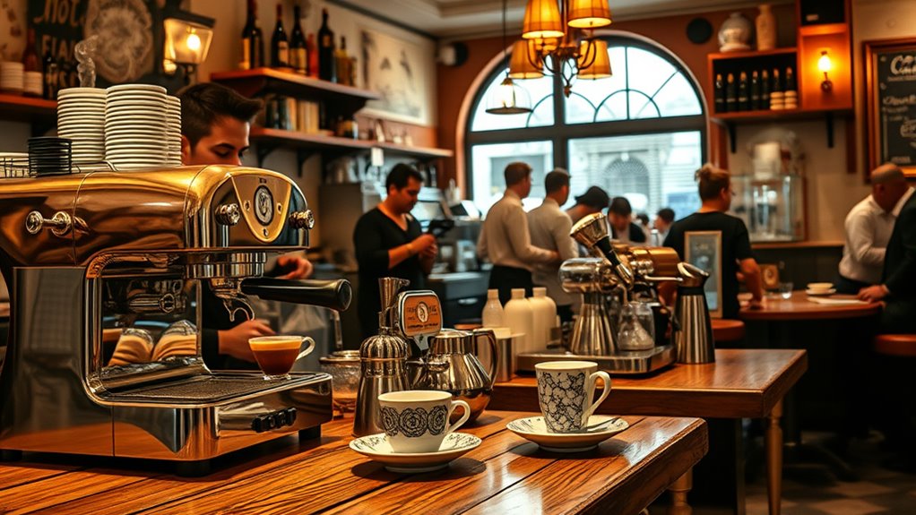 tradition meets modern coffee culture