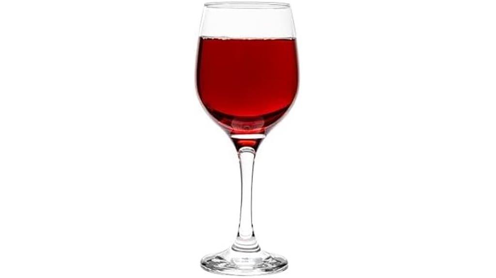 twelve vikko white wine glasses
