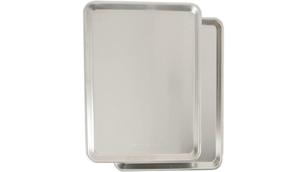 two pack half sheet pans