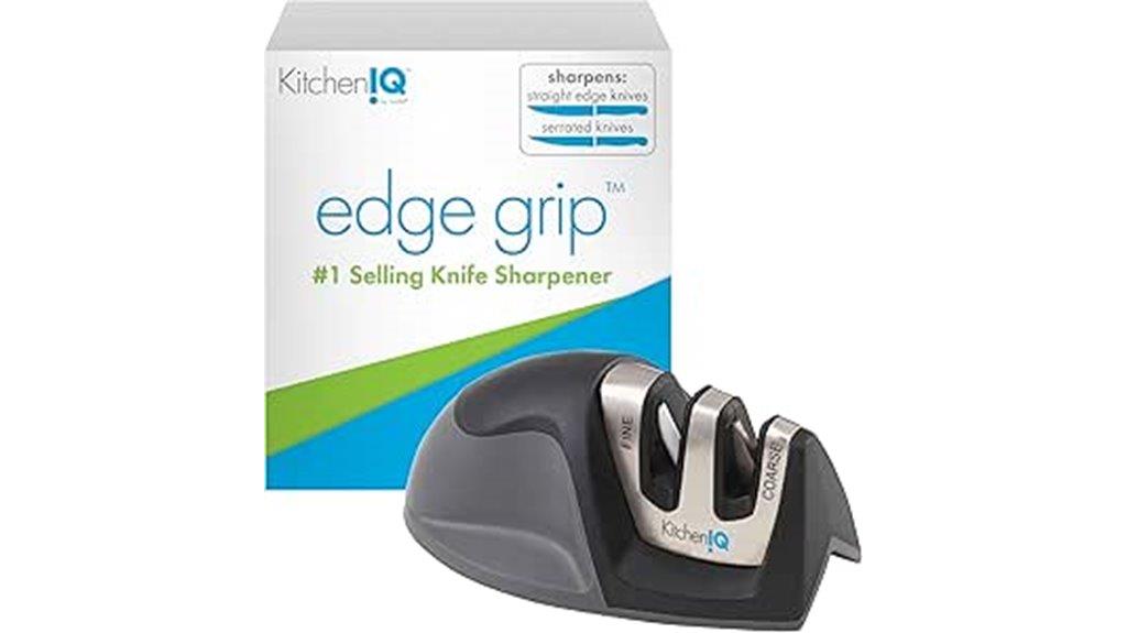 two stage knife sharpening