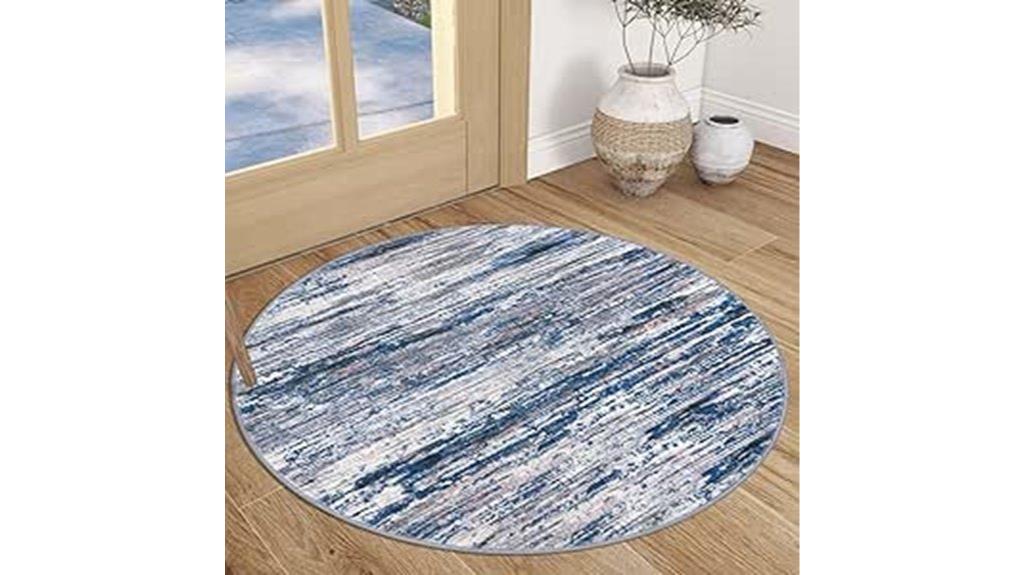 washable neutral rug