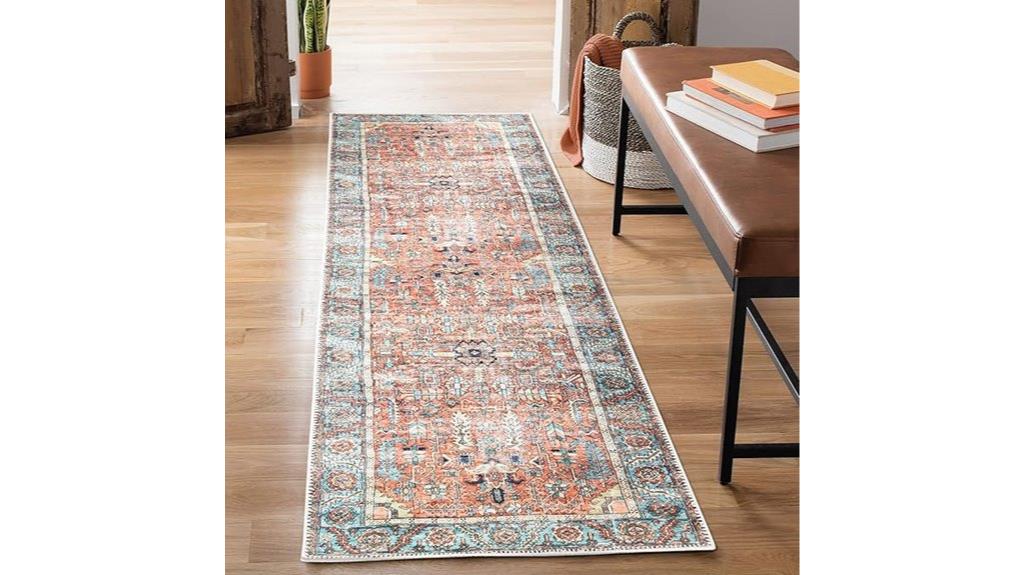 washable non slip 10 ft runner