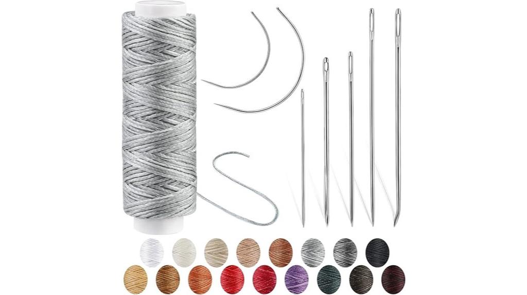 waxed leather sewing thread