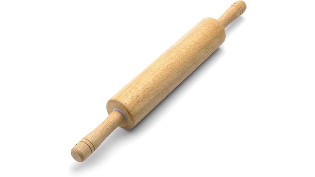 wooden rolling pin for baking