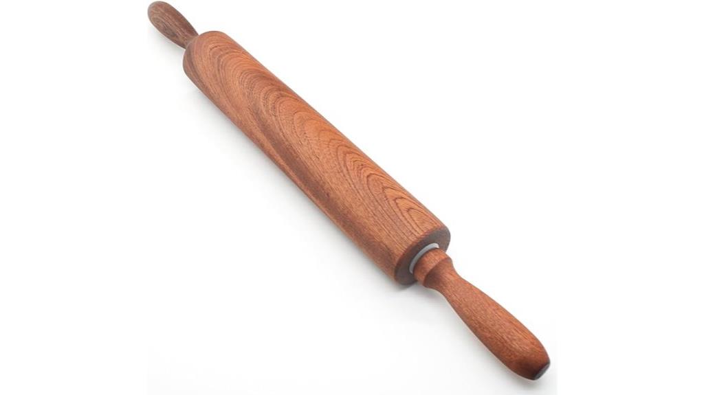 wooden rolling pin handles