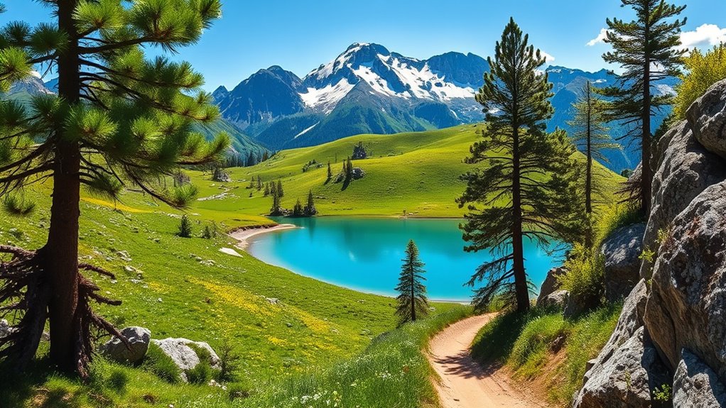 diverse well equipped natural parks