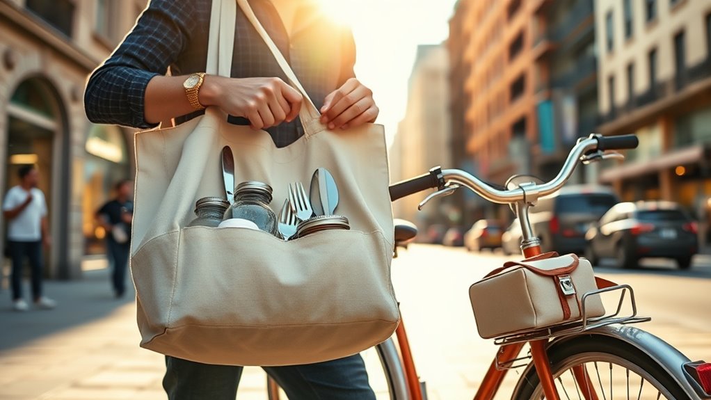 eco conscious travel and packing