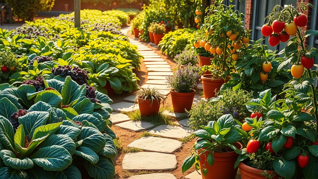 edible native perennial garden