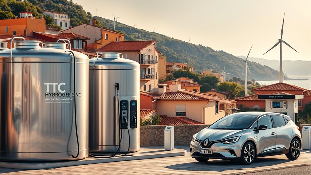 hydrogen energy in italy