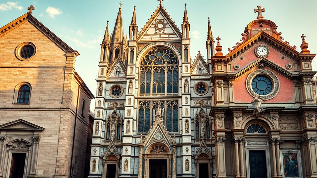 italian church architectural styles