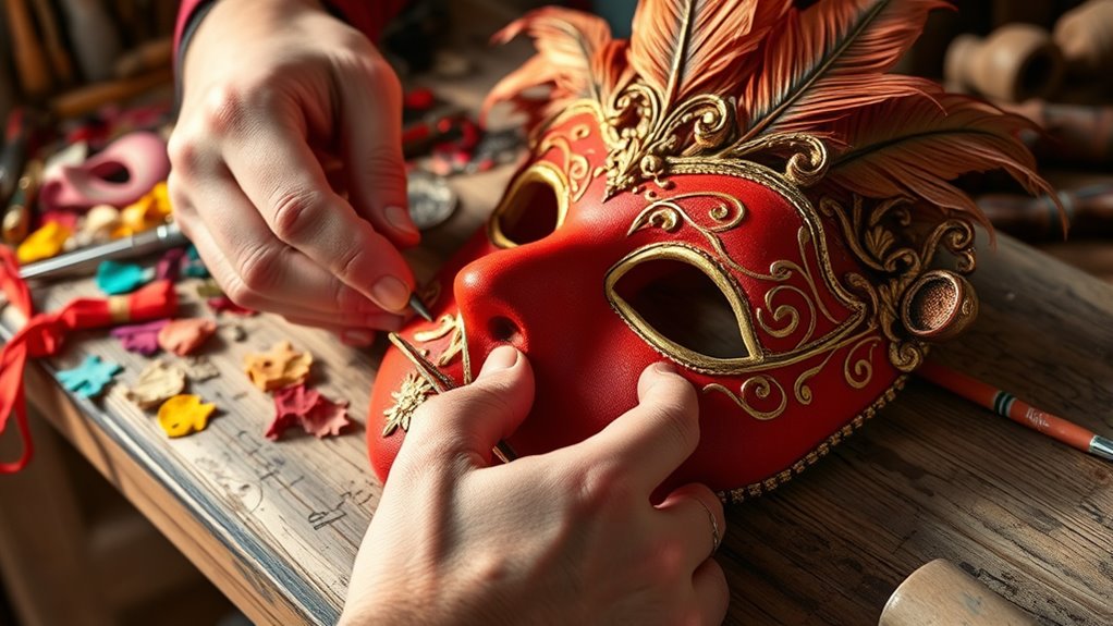italian masks embody cultural stories
