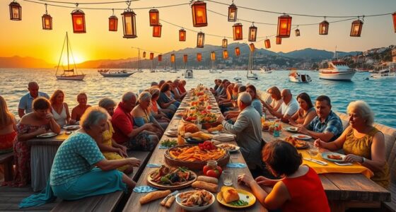 italian summer holiday celebrations