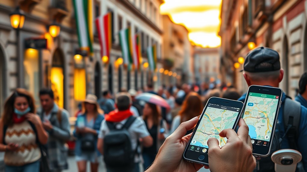 italy travel safety apps