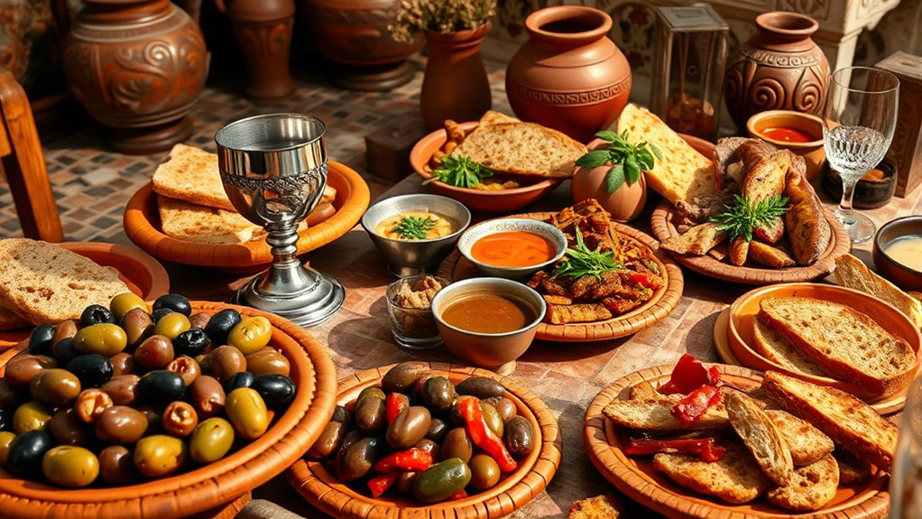 roman dining etiquette and preservation