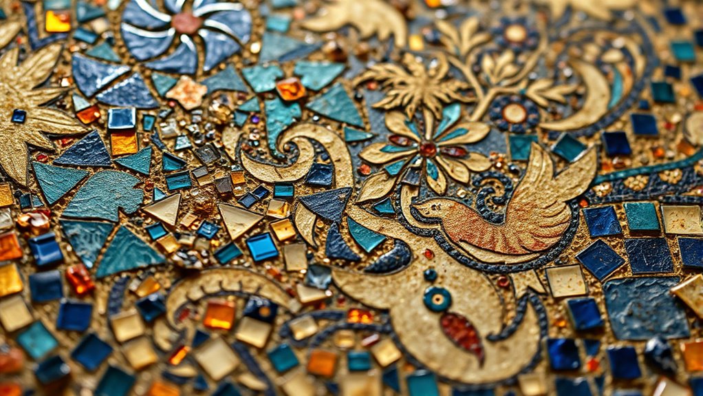 roman mosaics artistic tile stories