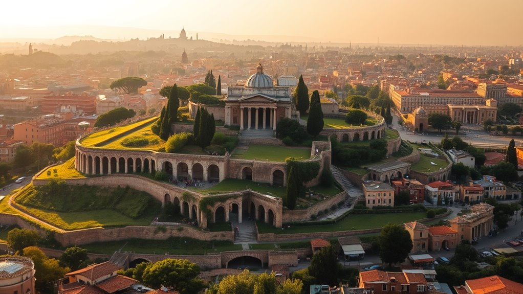 rome s hills and monuments