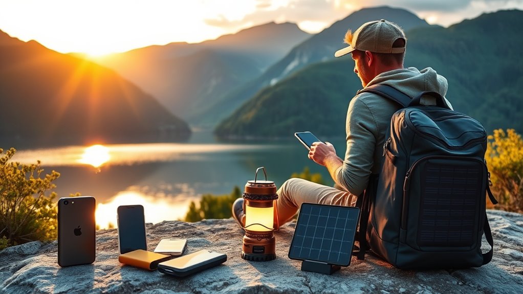 solar powered travel accessories