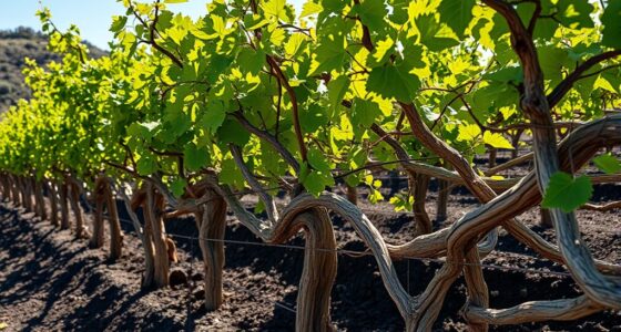 traditional pantelleria vine training