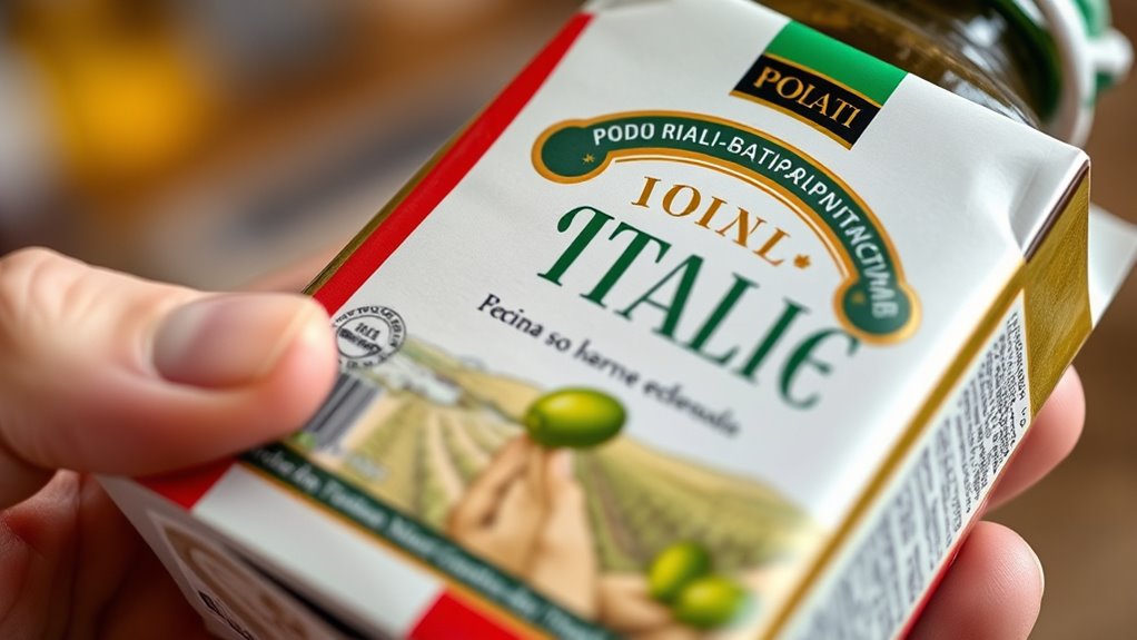 understanding italian food labels
