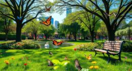 urban parks support local wildlife