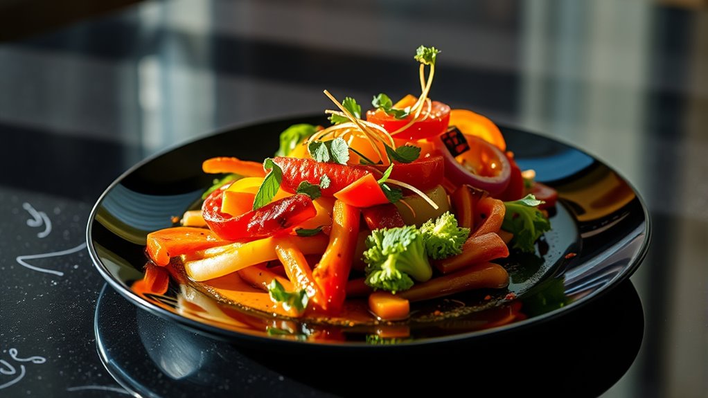 visual food styling optimization