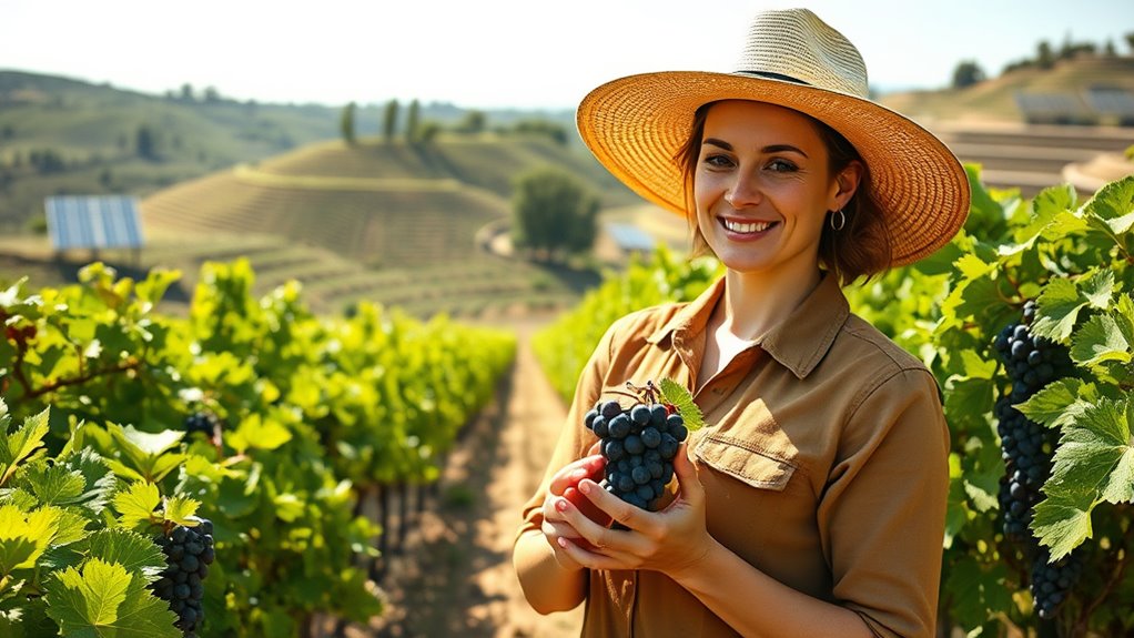 women leading sustainable wine innovation