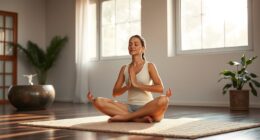 yoga poses and breathing