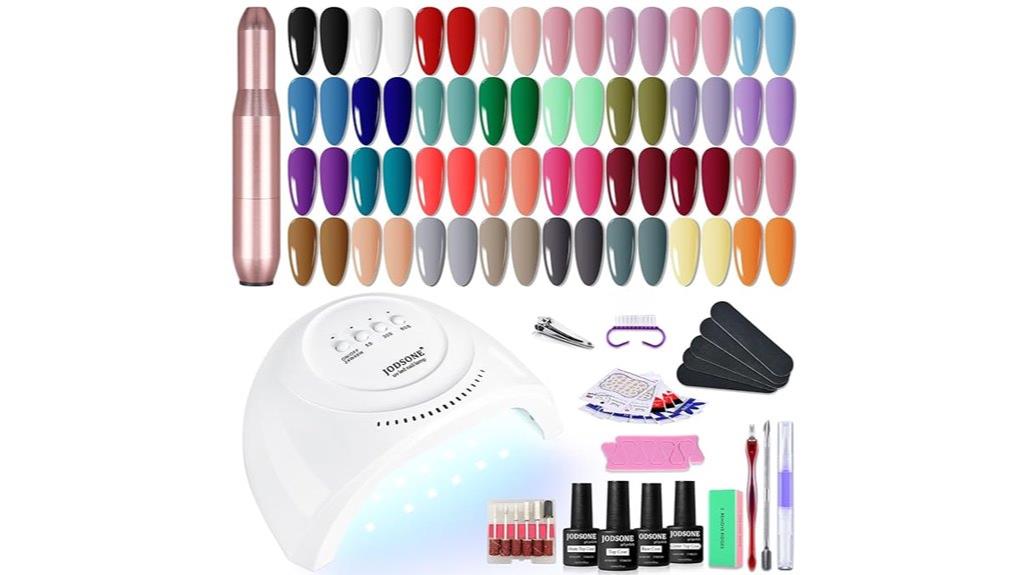 36 piece uv gel set