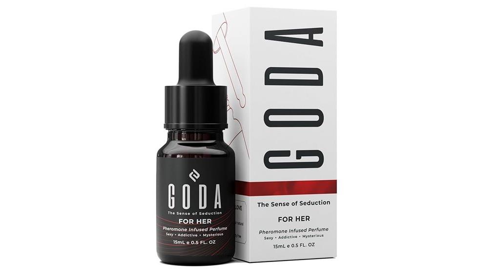 goda pheromones perfume bottle