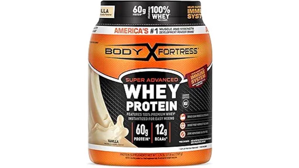 high protein powder supplement