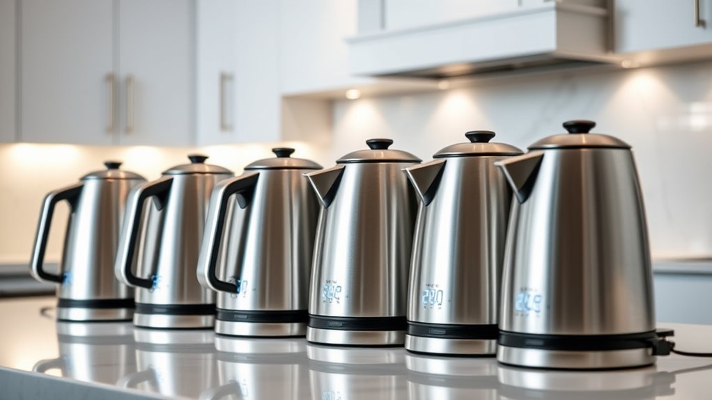 top electric kettles with temperature control