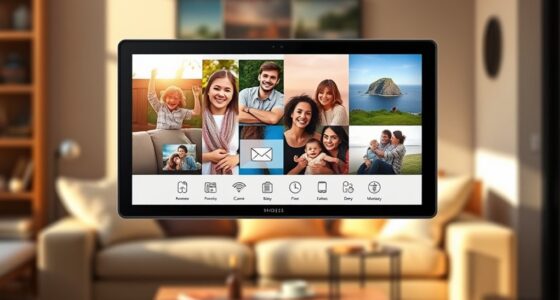 top email enabled digital frames