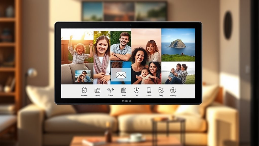 top email enabled digital frames