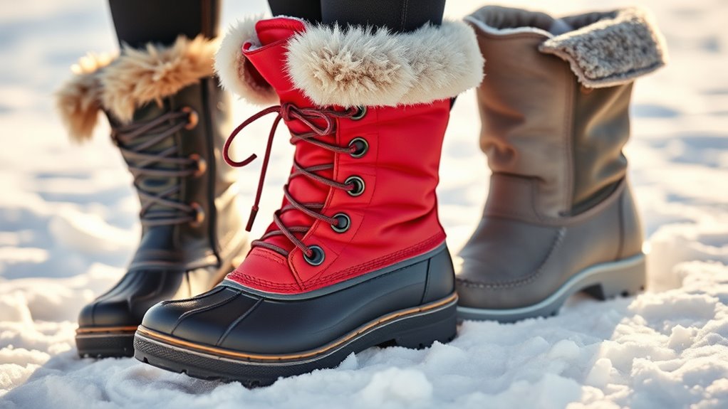 top women s waterproof snow boots
