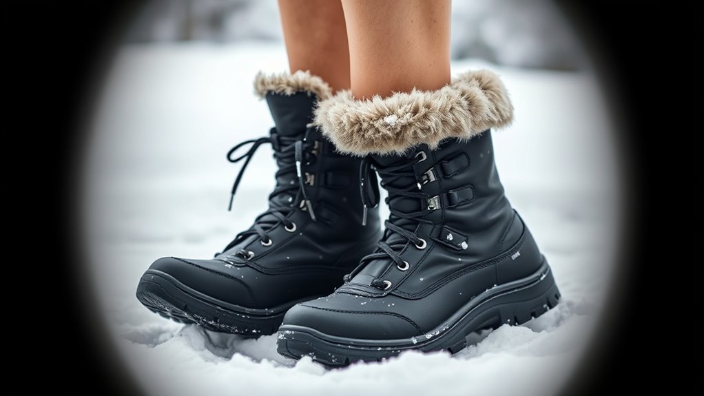 waterproof insulated traction comfort