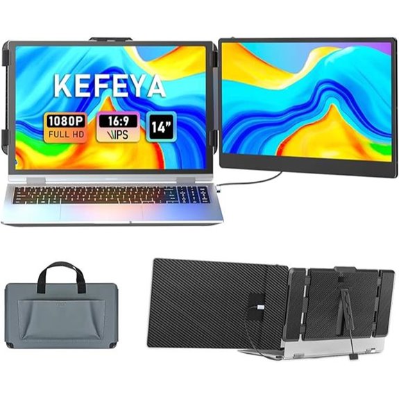 KEFEYA 14 FHD IPS Laptop Screen Extender