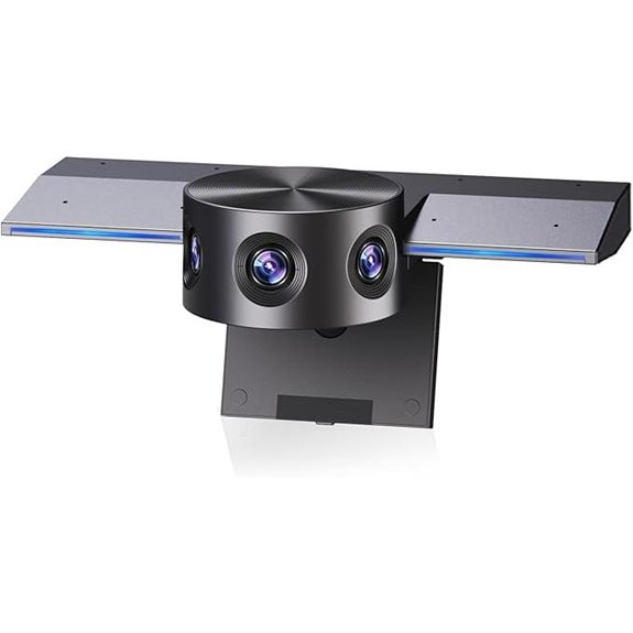 Panoramic 180° Webcam with Micro SD 1080P Conference