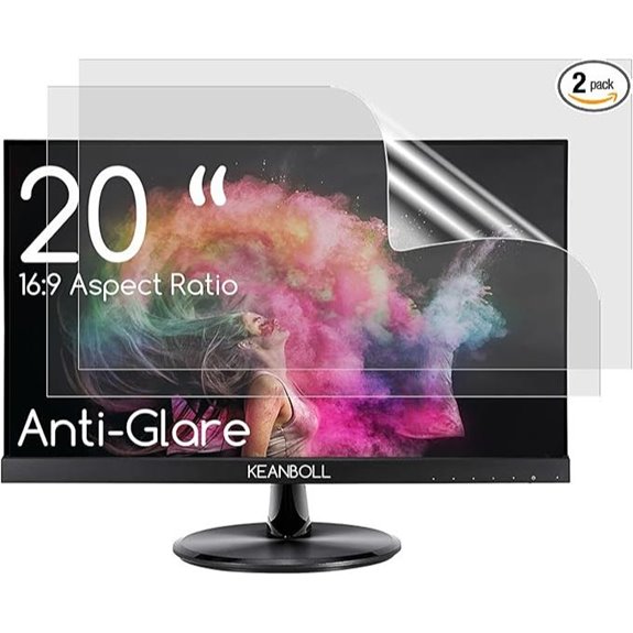 20-Inch Monitor Screen Protector (2-Pack)