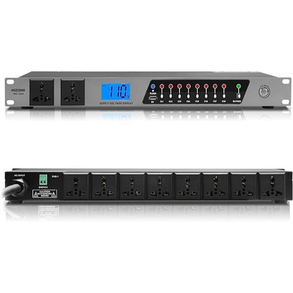 Power Conditioner 20A 10-Outlets Rack Mount Surge Protector