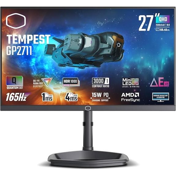 Cooler Master Tempest GP2711 27” 2K Monitor